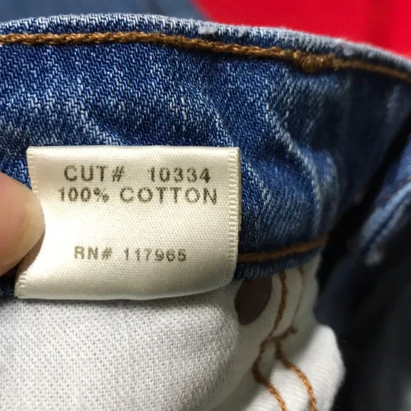 J BRAND Medium Wash Distressed Straight Leg Jeans - Picture 8 of 8